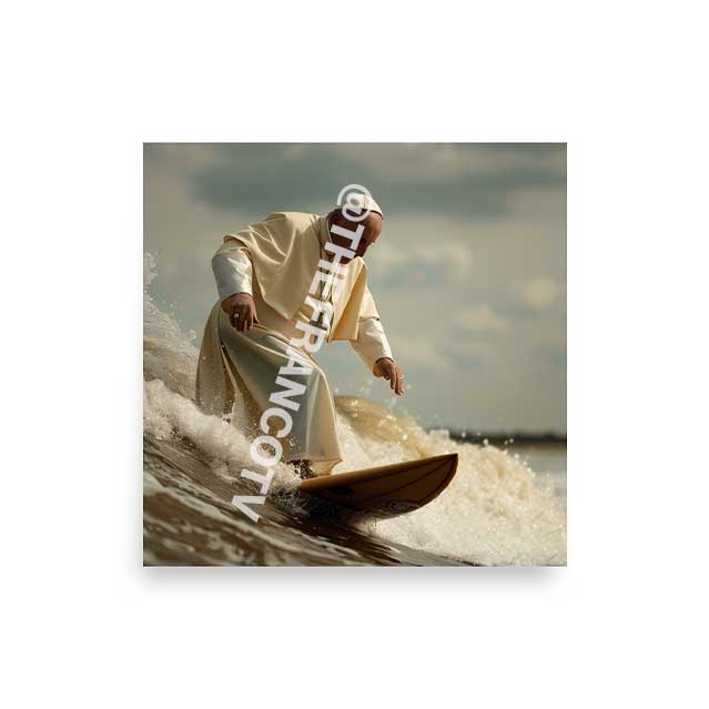 POSTER - Papa Surfing Daylight 2